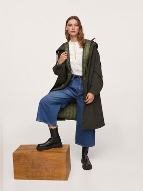 MANGO Detachable Gilet Parka